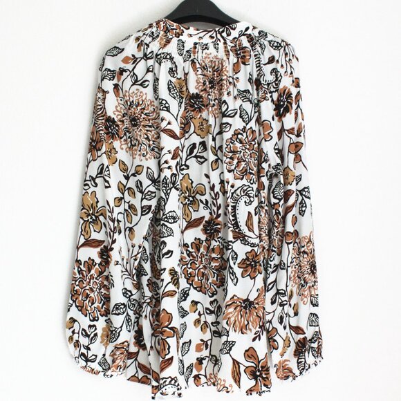 New Lilly Pulitzer Elsa Silk Top $188, Coconut Take Meowt - Picture 3 of 9